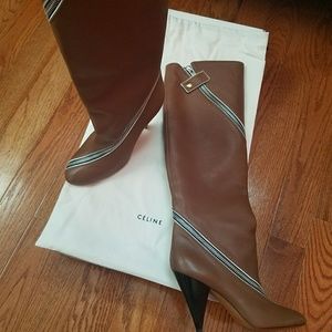 celine tall boots